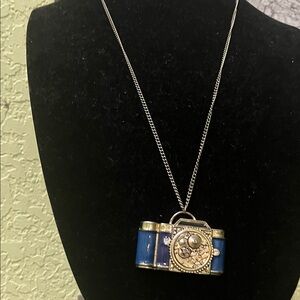 Vintage Camera Pendant Necklace